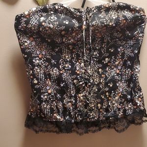 bustier corset top